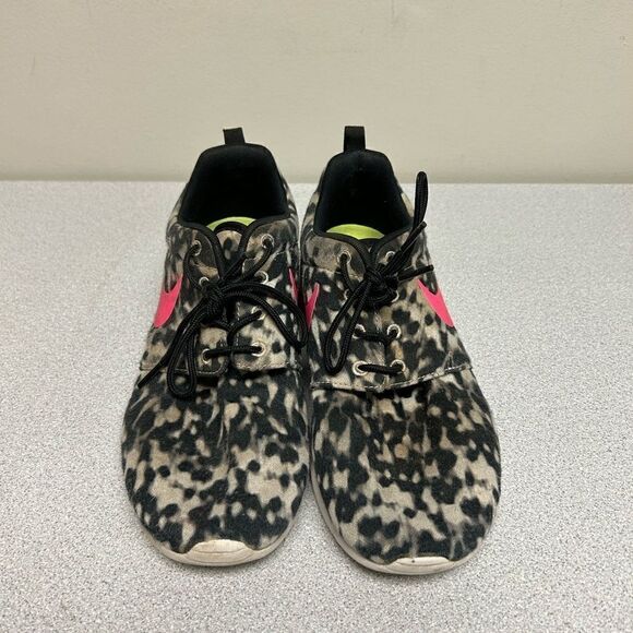 Nike Womens Roshe Run 616841 995 Size 8.5 cheetah print leopard print - Picture 4 of 8